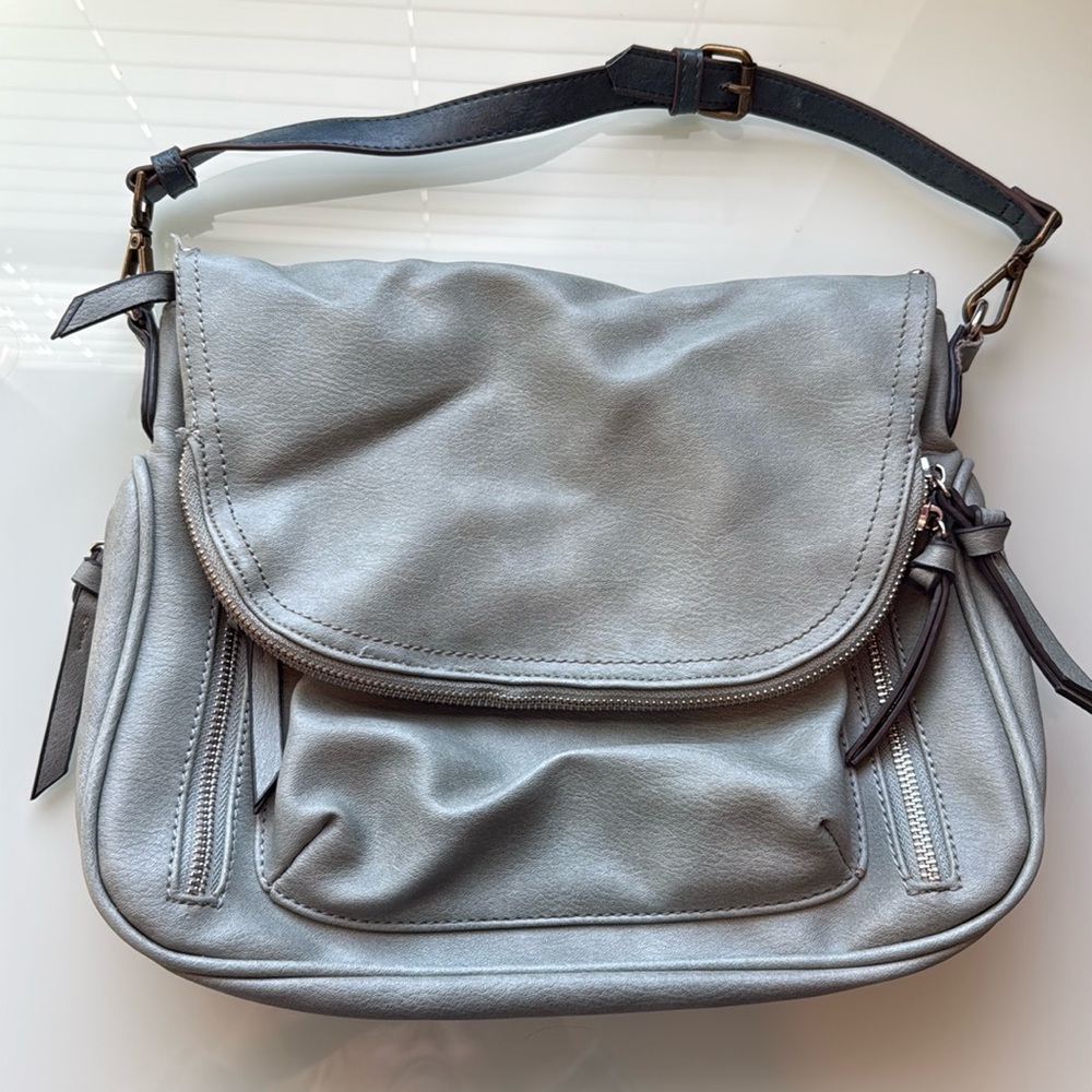 Gray purse